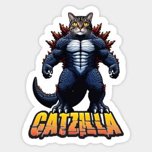 Catzilla S01 D97 Sticker